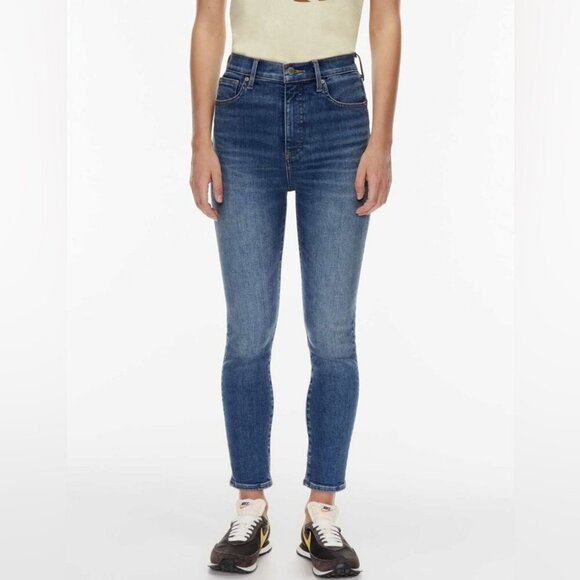 [W31Ins24”]Denim Forum The Lola High Rise Skinny 26L Jeans - Picture 1 of 8